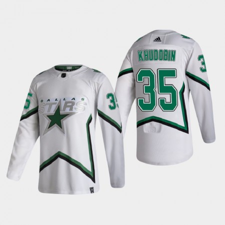 Dallas Stars tröja Anton Khudobin 35 2020-21 Reverse Retro Authentic - NHL Tröjor Herr Dallas Stars tröja Anton Khudobin 35 2020-21 Reverse Retro Authentic - NHL Tröjor Herr